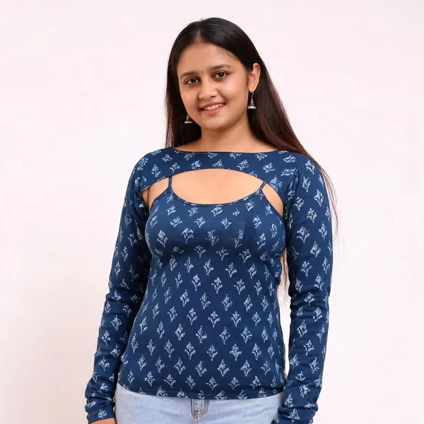 Women's_Cotton_Blend_Camisole_With_Detachable_Shrug