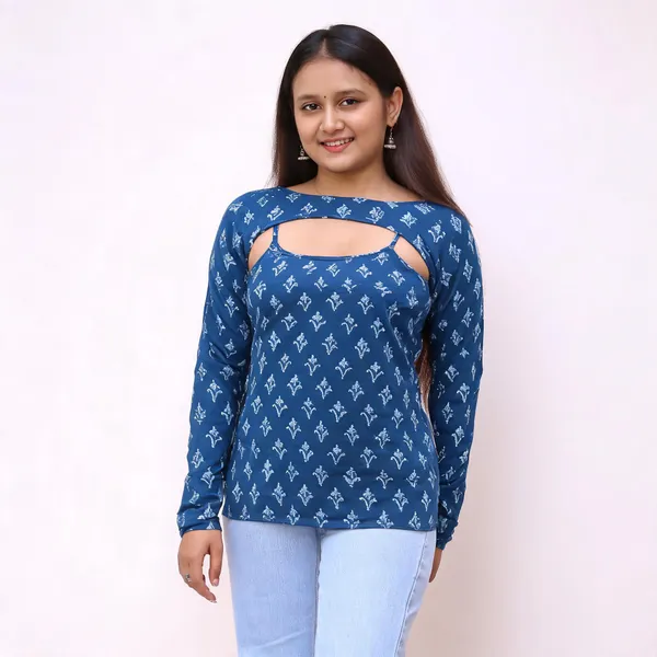 Women's_Cotton_Blend_Camisole_With_Detachable_Shrug