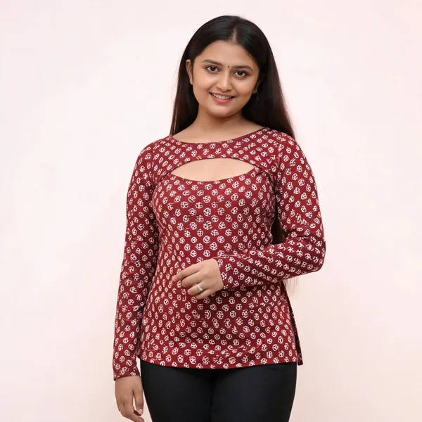 Women's_Cotton_Blend_Camisole_With_Detachable_Shrug_Set