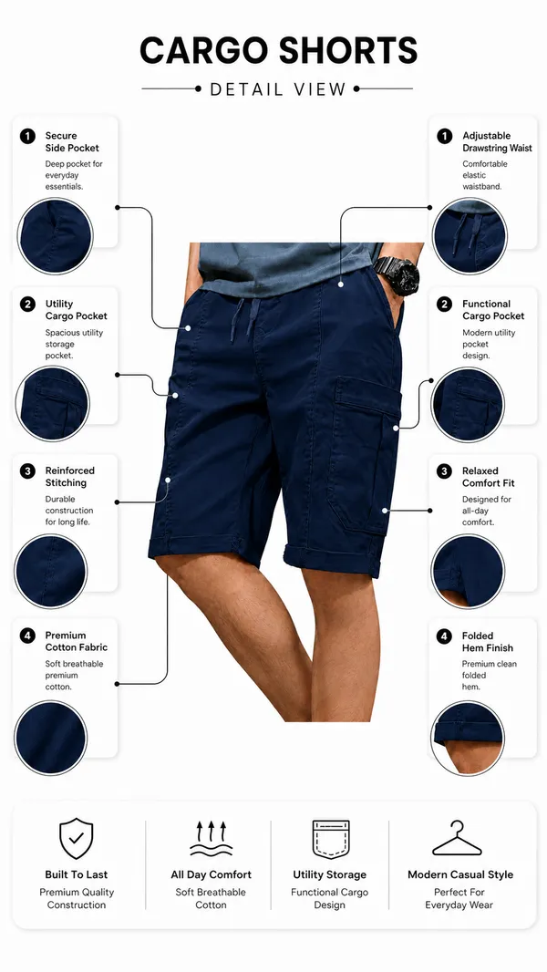 Navy_Blue_Premium_Cotton_Relaxed_Fit_Cargo_Shorts_For_Men