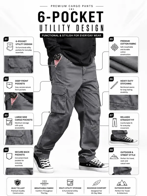 Dark_Grey_Premium_Cotton_Relaxed_Fit_Cargo_Pant_For_Men