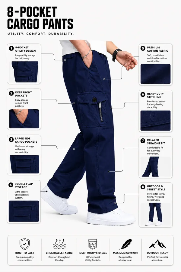 Navy_Blue_Premium_Cotton_Relaxed_Fit_Cargo_Pant_For_Men