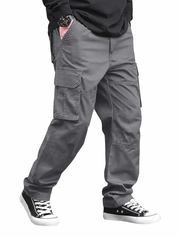 Dark_Grey_Premium_Cotton_Relaxed_Fit_Cargo_Pant_For_Men