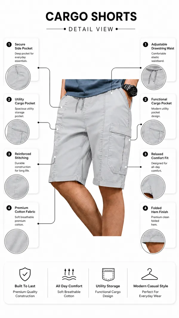Grey_Premium_Cotton_Relaxed_Fit_Cargo_Shorts_For_Men