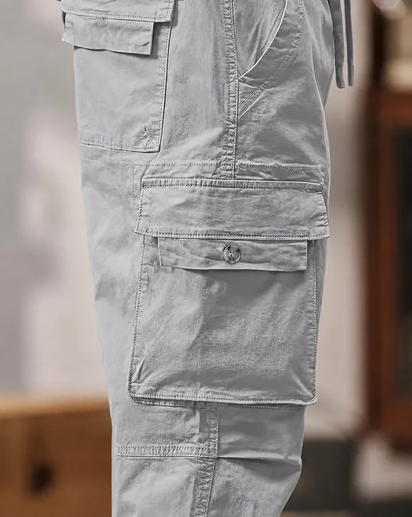 Light_Grey_Premium_Cotton_Relaxed_Fit_Cargo_Pant_For_Men