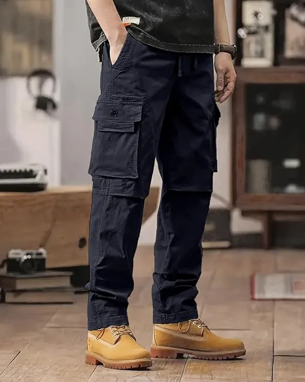 Black_Premium_Cotton_Relaxed_Fit_Cargo_Pant_For_Men