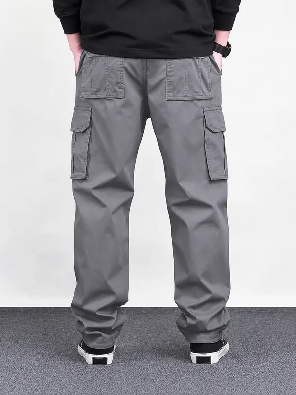 Dark_Grey_Premium_Cotton_Relaxed_Fit_Cargo_Pant_For_Men