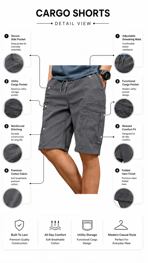Grey_Premium_Cotton_Relaxed_Fit_Cargo_Shorts_For_Men