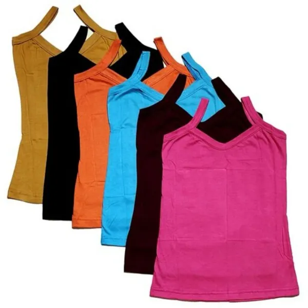 NEW_TRINATH_HOSIERY_Camisole_For_Girls_(Multicolor,_Pack_of_6)