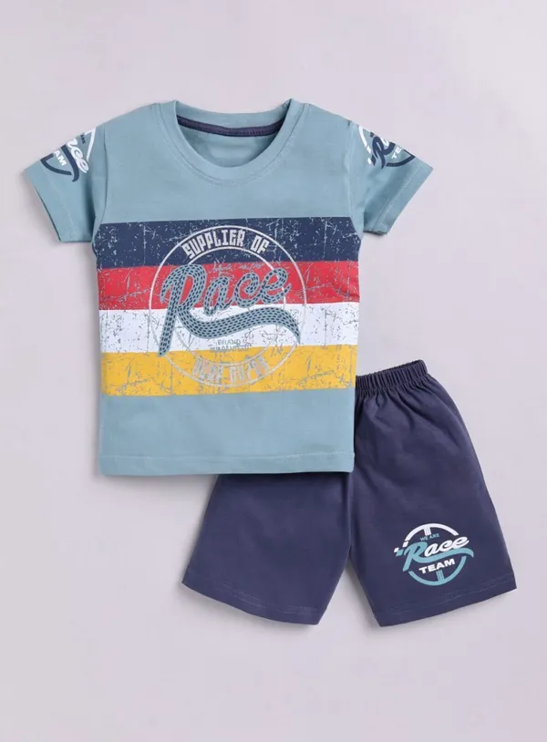 NEW_TRINATH_HOSIERY_Boys_Casual_T-shirt_Shorts_(Multicolour)