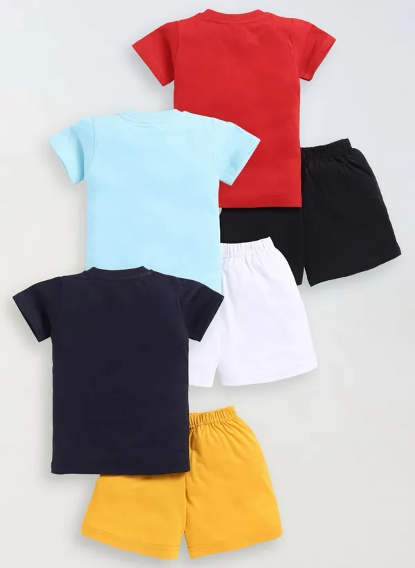 NEW_TRINATH_HOSIERY_Boys_Casual_T-shirt_Shorts_(RED,BLACK,SKY)