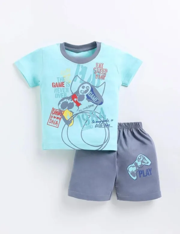 NEW_TRINATH_HOSIERY_Boys_Casual_T-shirt_Shorts_(Cream,Light_Blue,Pink,_Pack_of_3)