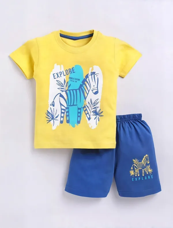 NEW_TRINATH_HOSIERY_Boys_Casual_T-shirt_Shorts_(Light_Green,Navy_blue,Yellow,_Pack_of_3)