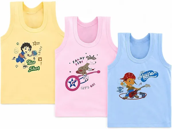NEW_TRINATH_HOSIERY_Vest_For_Baby_Boys_&_Baby_Girls_Pure_Cotton_(Multicolor,_Pack_of_3)