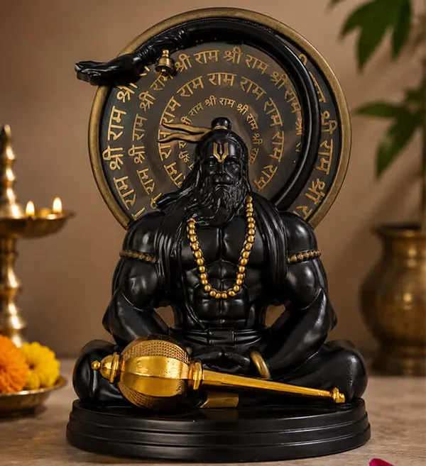 Hanumanji_Idol_Black
