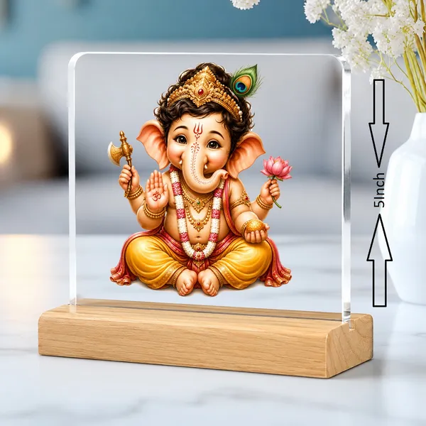 Pinewood_Acrylic_Religious_Ganesha_Print_Tabletop_Decor