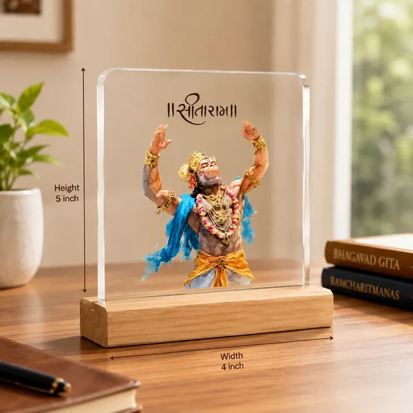 Pinewood_Acrylic_Religious_Hanuman_Print_Photo_Block