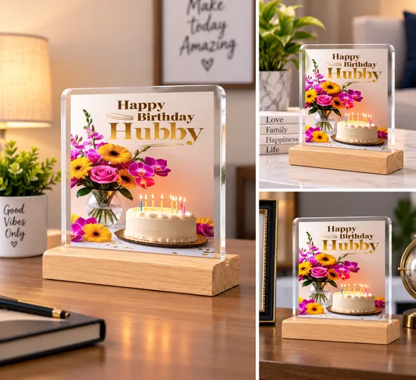 Pinewood_Acrylic_Birthday_Floral_Print_Photo_Frame