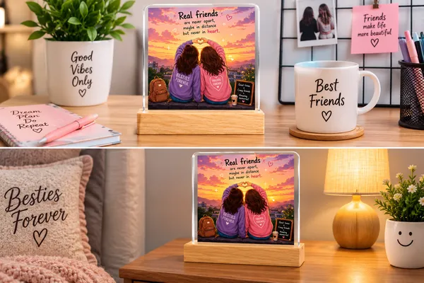 Pinewood_Acrylic_Friendship_Art_Collage_Photo_Frame