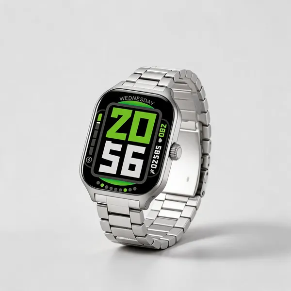 Timestone_Silver_Metal_Smartwatch