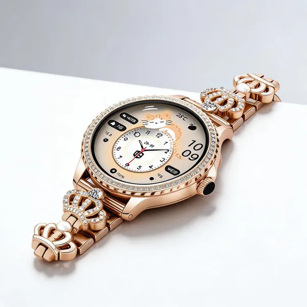 Timestone_Queen_2.0_Rose_Gold_Smartwatch