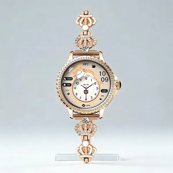 Timestone_Queen_2.0_Rose_Gold_Smartwatch