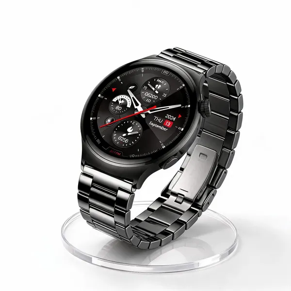 Timestone_Rise_Metal_Smartwatch_With_Metal_Bracelet