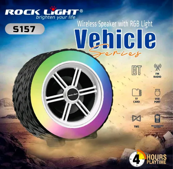 Rock_Light_S157_Tire_Shaped_Wireless_Speaker_With_RGB_Light