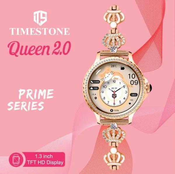 Timestone_Queen_2.0_Rose_Gold_Smartwatch