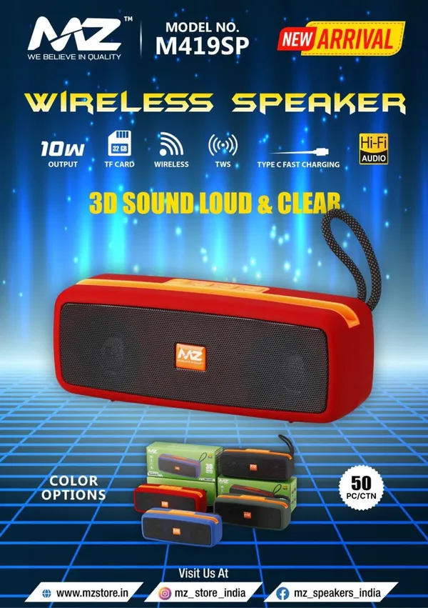 MZ_M419SP_10W_Wireless_Portable_Speaker