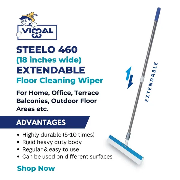 Koral_460_Floor_Cleaning_Wiper_With_Extendable_Handle