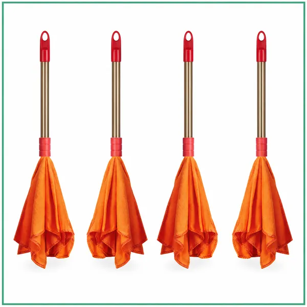 Cotton_Stainless_Steel_Flannel_Duster_With_Handle_Pack_Of_4