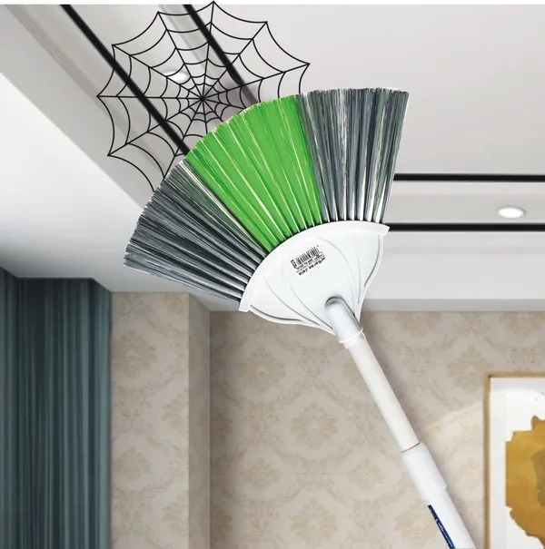 SAAMA_(2_in_1)_Multi-Purpose_Broomstick_for_Jaala_(Spider/Cob_Web)_/_Ceiling_Fan/Wall/Roof_Cleaning_with_Extendable_Handle