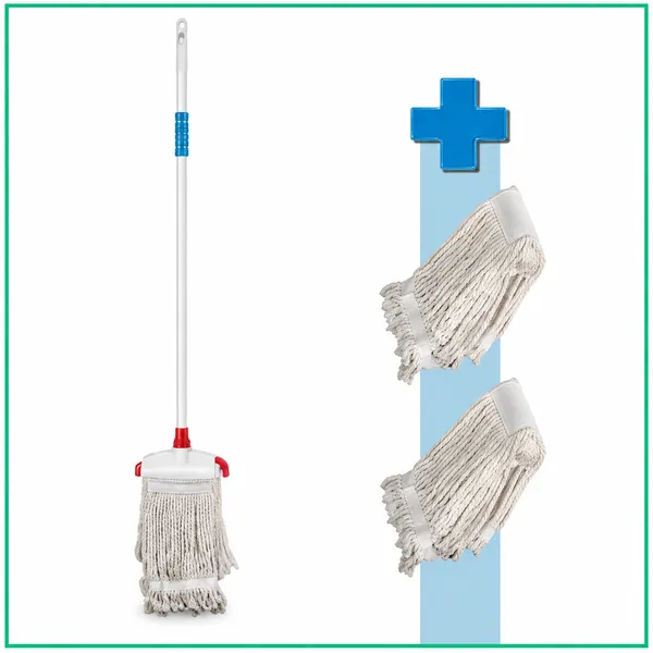 Cotton_Stainless_Steel_Cotton_Rich_Thread_Mop_With_Refills