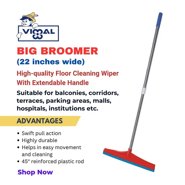 Cotton_Stainless_Steel_Merigold_16_Inch_Wide_Home_And_Bathroom_Floor_Cleaning_Wiper