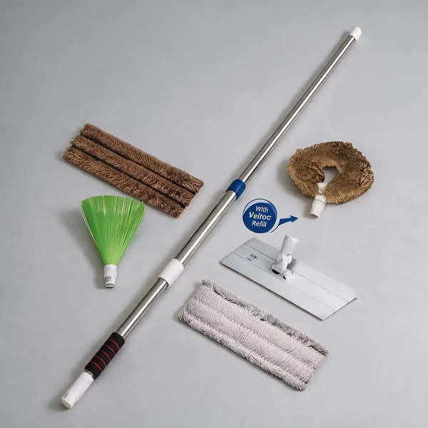 Cotton_Stainless_Steel_Multi_Purpose_Extendable_Cleaning_Handle_With_Interchangeable_Heads_Pack_Of_2