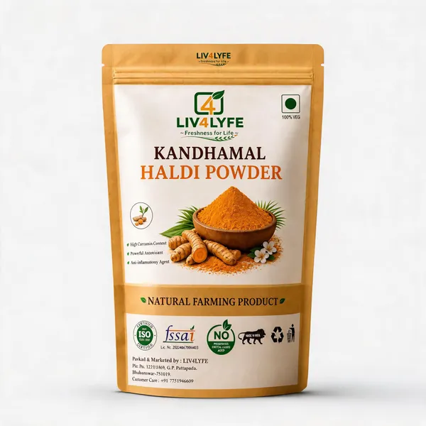 Liv4Lyfe_Kandhamal_Gi_Certified_Turmeric_Powder