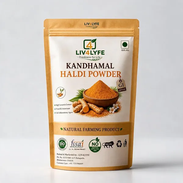 Liv4Lyfe_Kandhamal_Gi_Certified_Turmeric_Powder