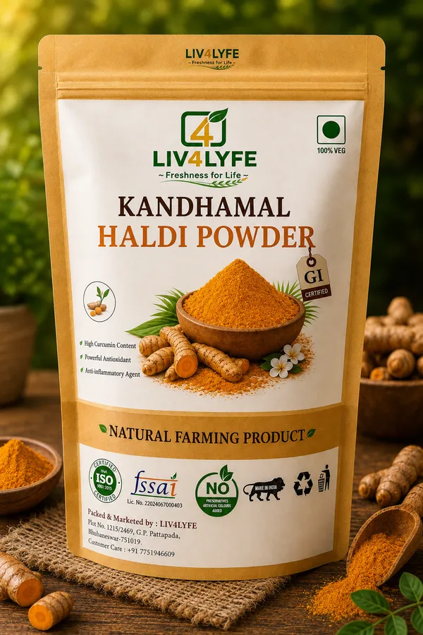 Liv4Lyfe_Kandhamal_Gi_Certified_Turmeric_Powder