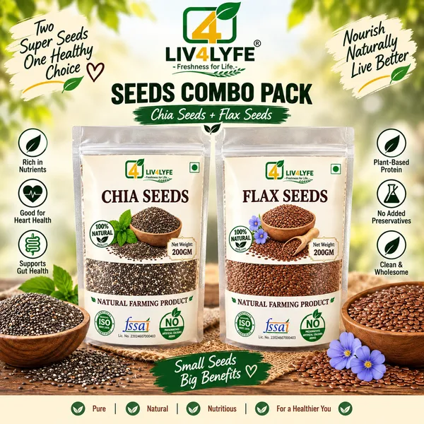 Liv4Lyfe_Chia_Seeds_&_Flax_Seeds_Combo_Pack_400G+400G