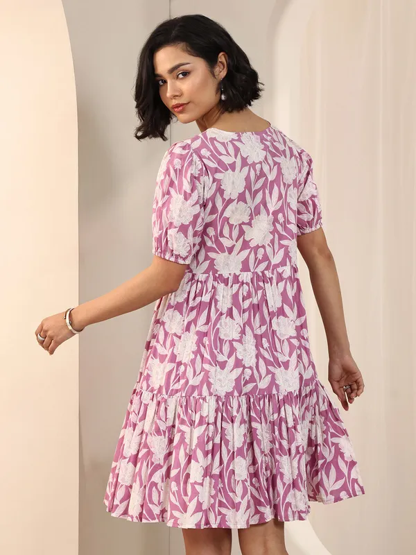 Pink_Cotton_Dress_For_Women