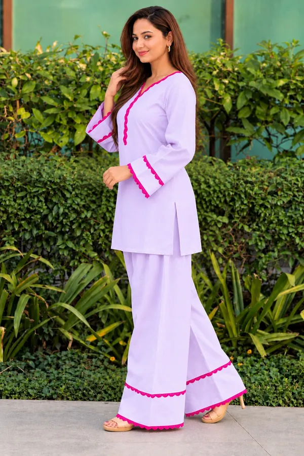 Lavender_Lace_Trim_Kurta_Palazzo_Set_For_Women