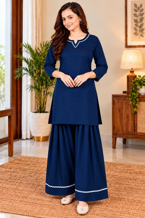 Navy_Blue_Straight_Fit_Kurta_Palazzo_Set_for_Women