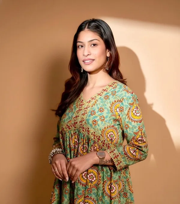 Green_Printed_Flared_Anarkali_Dress_for_Women