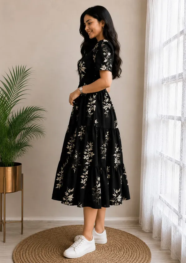 Black_Cotton_Dress_For_Women