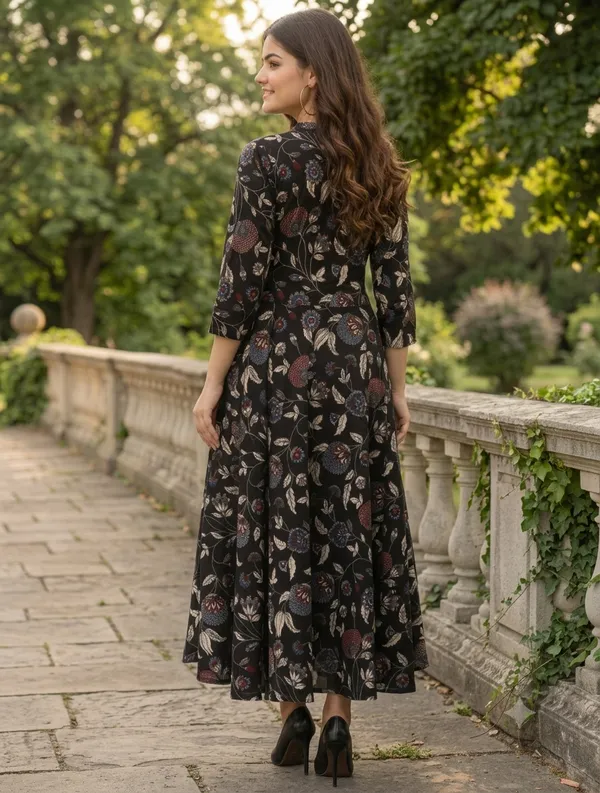 Black_Cotton_Dress_For_Women