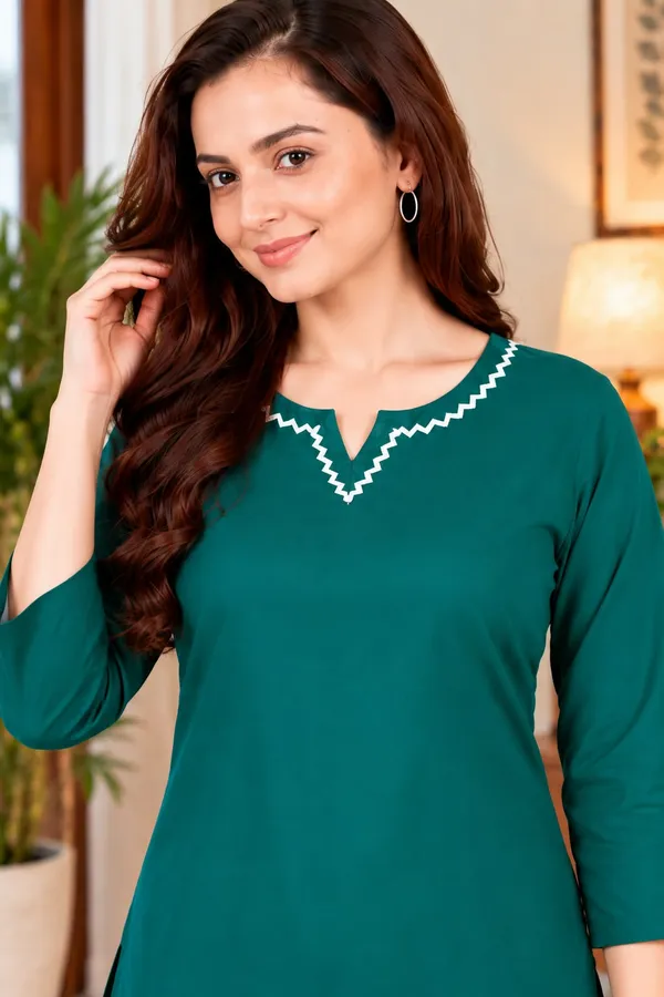 Teal_Straight_Kurta_Palazzo_Set_for_Women