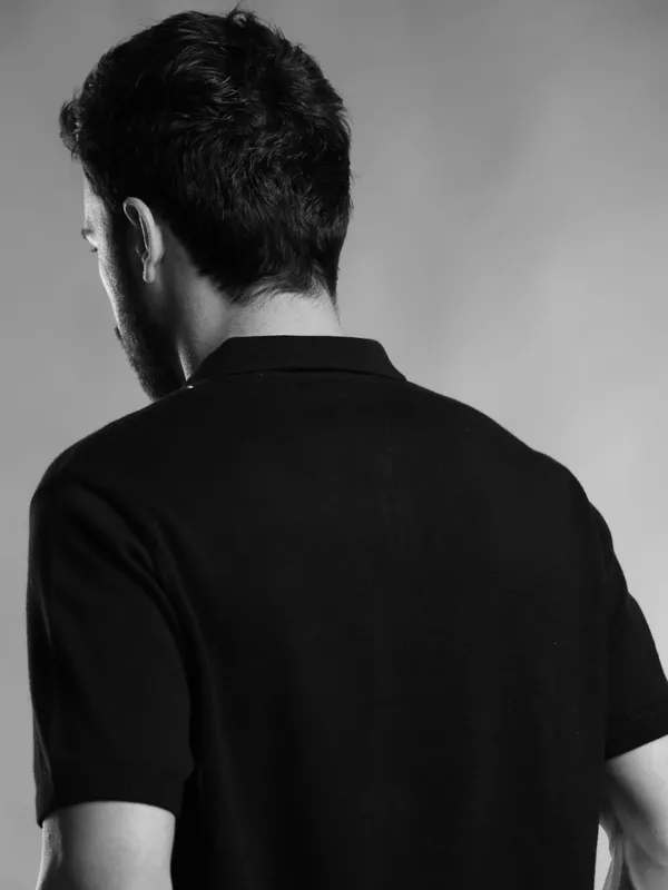 Retro_Inspired_Flat_Knit_Polo_T_Shirt