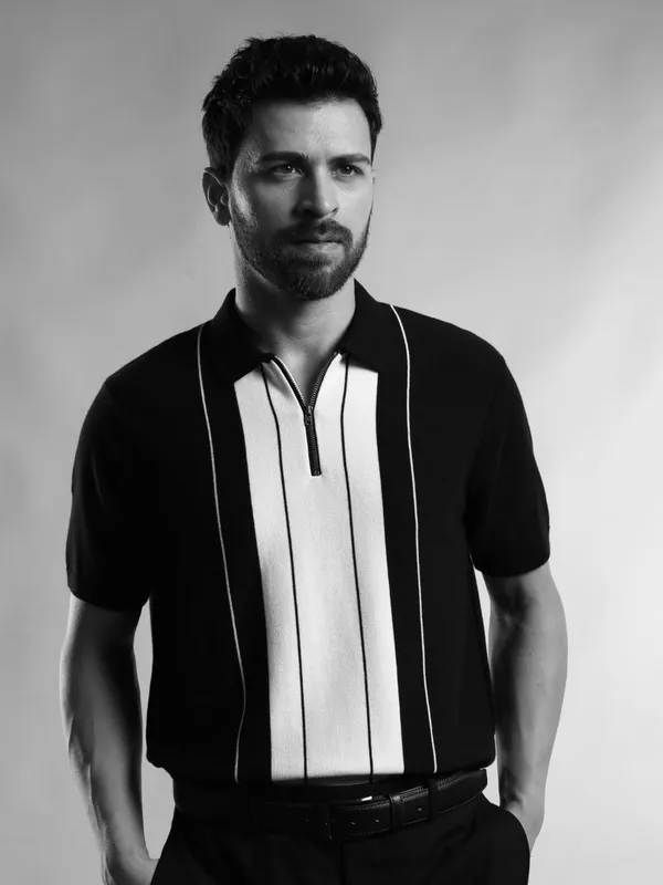 Retro_Inspired_Flat_Knit_Polo_T_Shirt
