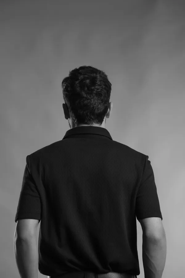 Black_Polyester_Textured_Performance_Polo_T-Shirt_For_Men